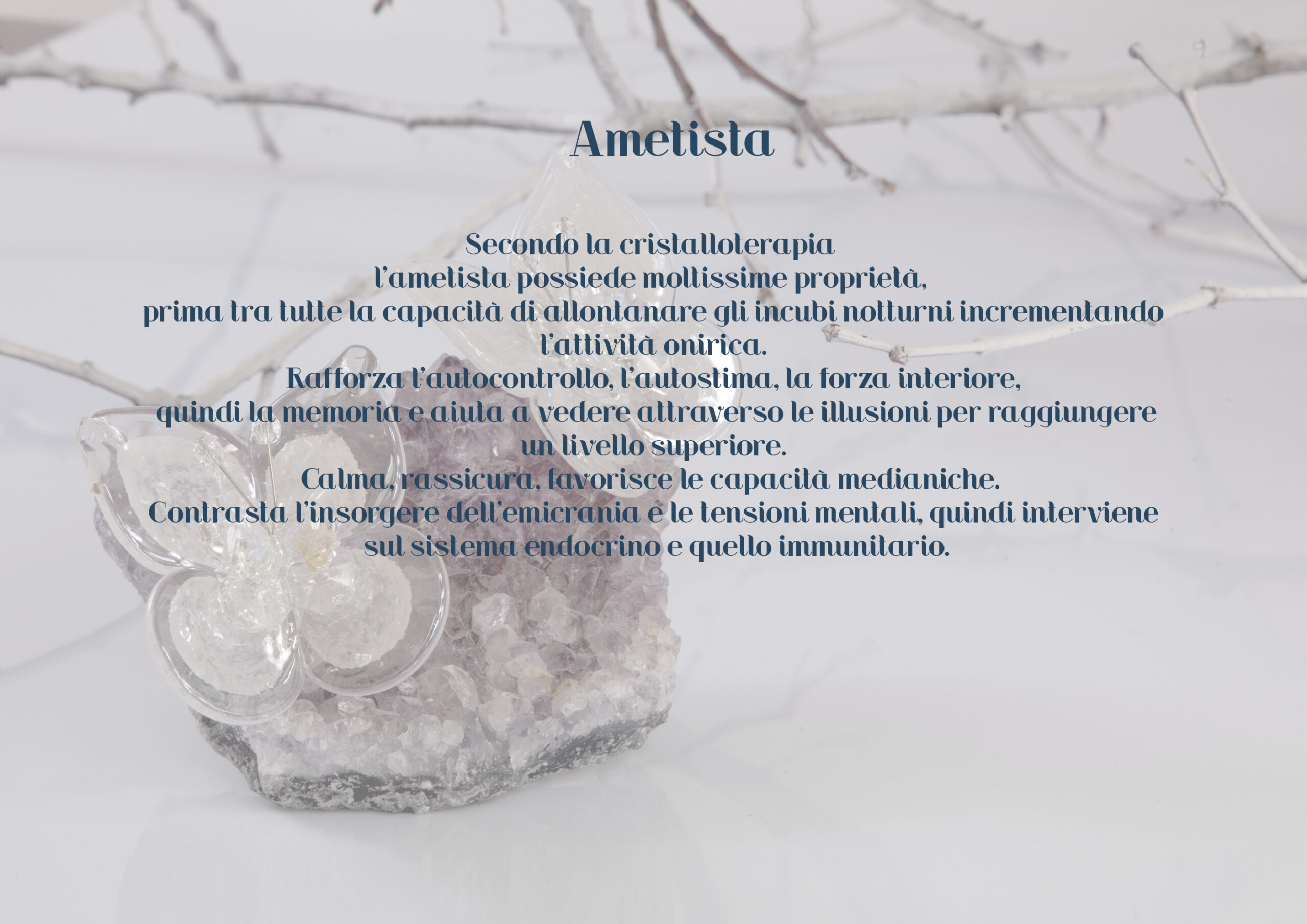 Set 2 Bracciali Elastici In Quarzo Ametista Naturale Con Ciondolo Farfalla - Fatto A Mano, Gioielli Cristallo Per Uomo E Donna